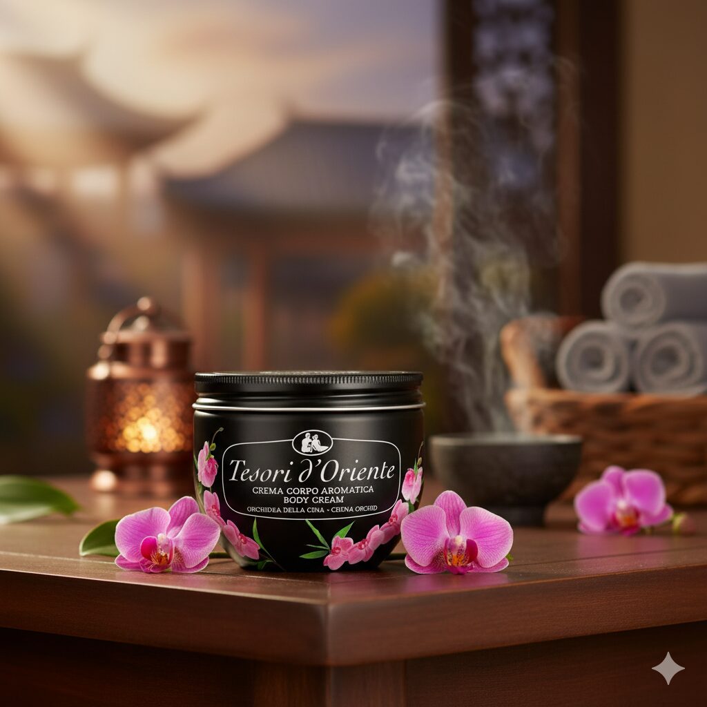 Tesori d’Oriente Orchidea z Chin – Włoski Krem do Ciała 300ml