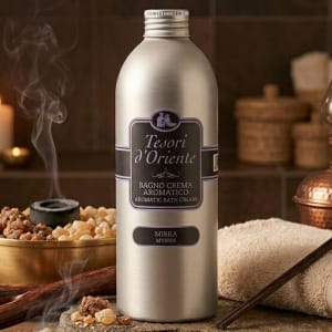 Tesori d'Oriente Mirra 500ml - Kremowy Płyn w Metalowej Puszce | Oryginał z Włoch