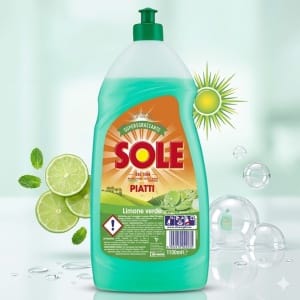Płyn do mycia naczyń Sole zielona cytryna 1,1L