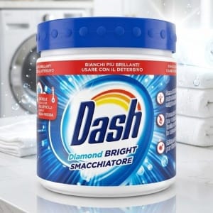 Dash Diamond Bright Odplamiacz w proszku do białych tkanin 500g