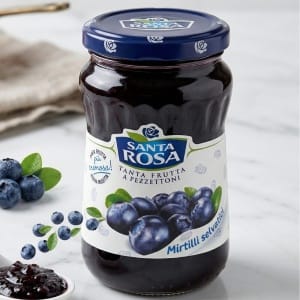 Santa Rosa Konfitura Jagoda Leśna 350g – Duże Kawałki Owoców