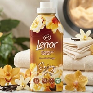 Lenor Wanilia i Złota Orchidea Płyn do Płukania 525ml 25 Prań