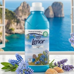 Lenor Capri Płyn do płukania 575 ml – 25 prań, świeżość i miękkość