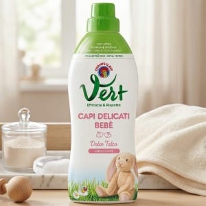 Vert Dolce Talco płyn do prania ubrań dla niemowląt 750ml Ekologiczny detergent dla dzieci