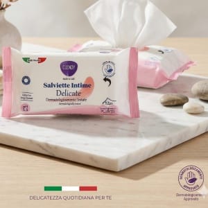Clendy delikatne chusteczki intymne mini 12 szt. – wygodne opakowanie do torebki