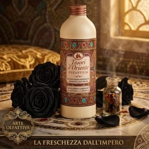 Tesori d'Oriente Byzantium 500ml – Płyn do Kąpieli Czarna Róża i Labdanum