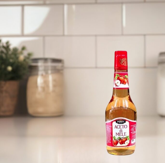 Ocet jabłkowy Ponti 500 ml w szklanej butelce