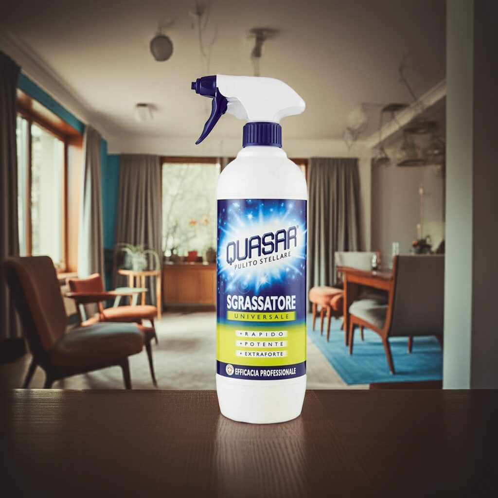 Quasar Uniwersalny Odtłuszczacz w Sprayu - Profesjonalna Moc Czyszczenia 650 ml