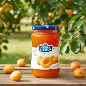 Santa Rosa włoski dżem morelowy z kawałkami owoców 350 g