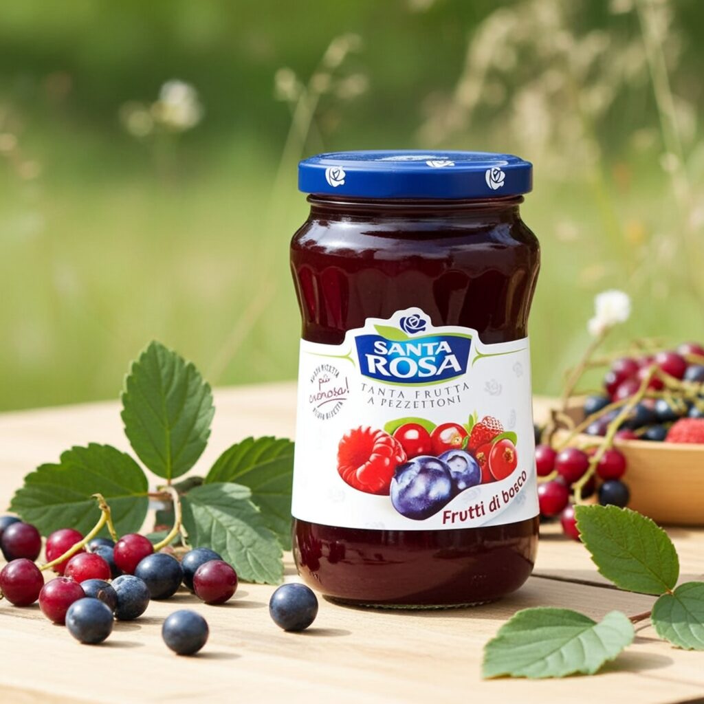 Santa Rosa Frutti di Bosco – Włoska konfitura owoce leśne 350g