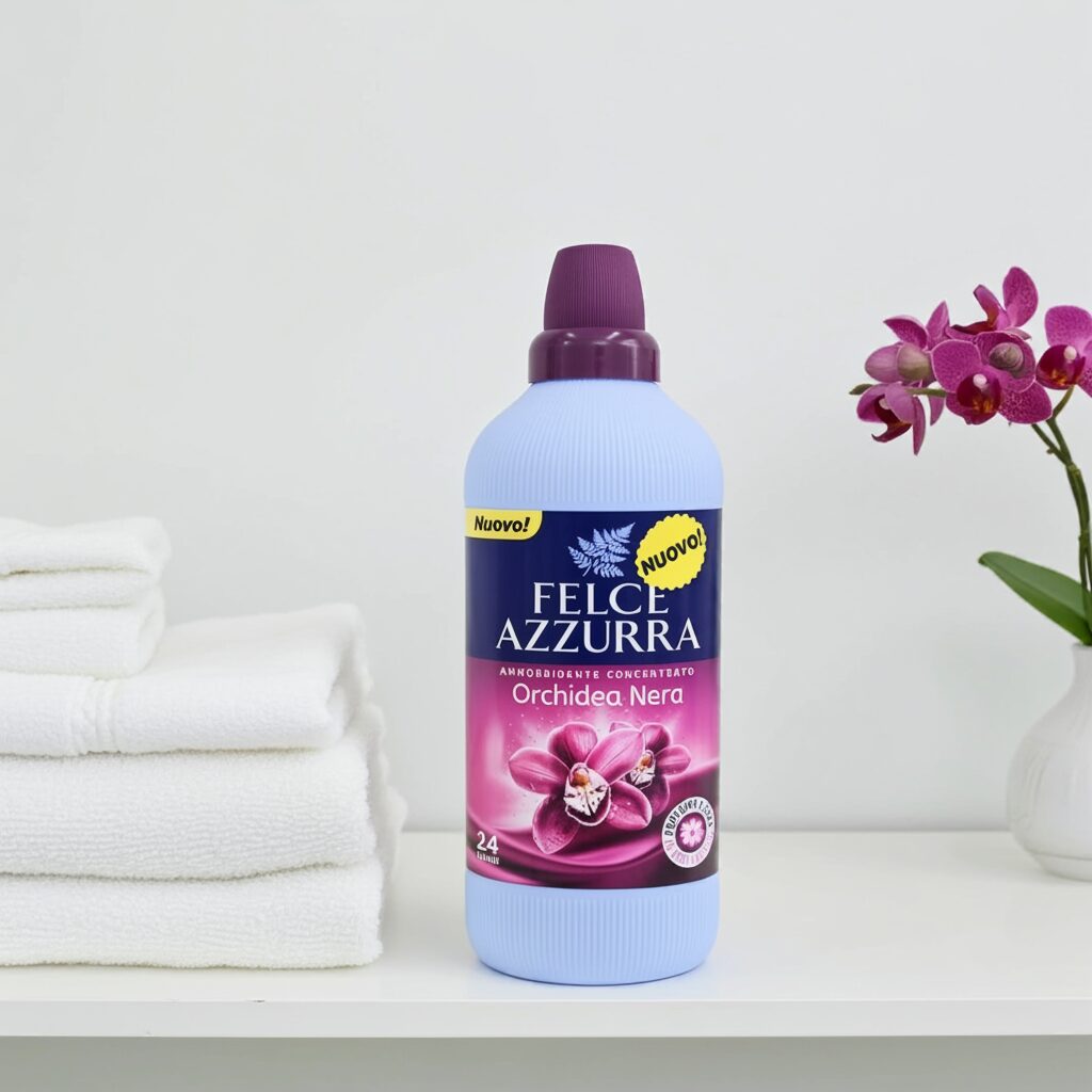 Felce Azzurra Orchidea Nera – Skoncentrowany zmiękczacz do tkanin 600 ml 24 Prań