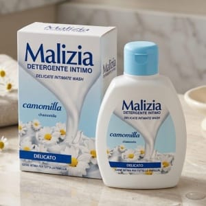 Malizia Płyn do Higieny Intymnej 200 ml – Kojąca Pielęgnacja z Rumiankiem