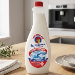 Chanteclair odtłuszczacz dezynfektant 600 ml Usuwa tłuszcz i bakterie – Sgrassatore Universale Disinfettante