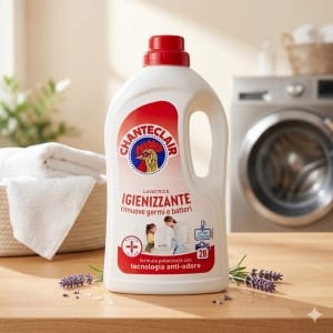 Chanteclair Detersivo Liquido Bucato Lavatrice Igienizzante - płyn do prania 1.26L 28 Prań