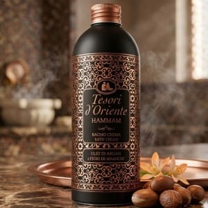 Tesori d'Oriente Hammam 500ml Włoskie Płyn do Kąpieli z Olejkiem Arganowym