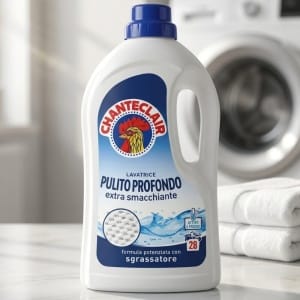 Chanteclair Detersivo Liquido Bucato Lavatrice Pulito Profondo 1260 ml – Skuteczny detergent do prania 28 Prań