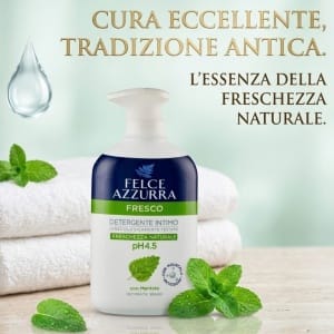 Felce Azzurra Fresco – Detergent Intymny 250 ml – Delikatna Pielęgnacja Intymna