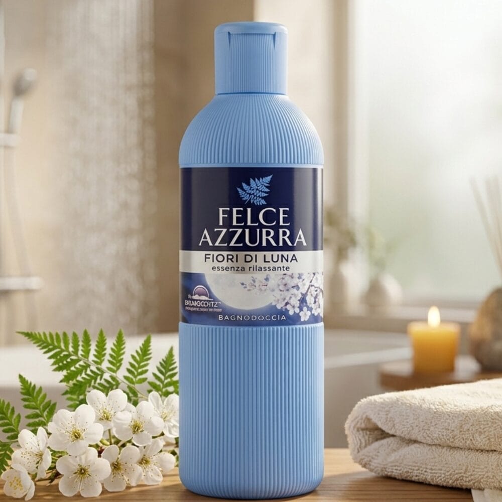 Felce Azzurra Fiori di Luna Płyn do kąpieli i pod prysznic 650ml – Relaksujący