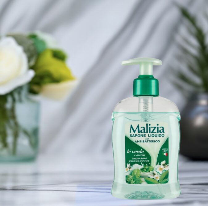 Malizia płynne mydło Zielona Herbata i Mięta 300 ml