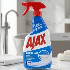 AJAX Bagno Splendente Trigger 600 ml – Skuteczny Płyn do Czyszczenia Łazienki