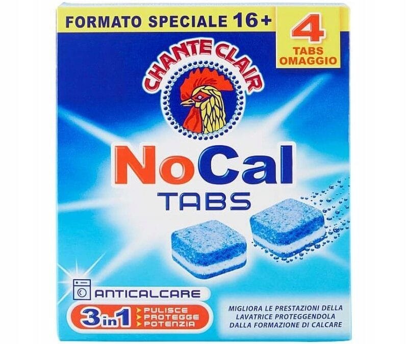 Odkamieniacz w Tabletkach do Pralek Chante Clair 20 sztuk – Skuteczna ochrona Twojej pralki