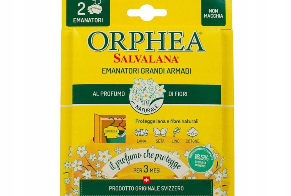 Odświeżacz Powietrza Saszetka Orphea – Naturalna Świeżość w Każdym Pomieszczeniu