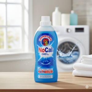 Chanteclair NoCal Gel odkamieniacz w żelu, Kompleksowa Ochrona Twojej Pralki i Doskonała Czystość 750 ml
