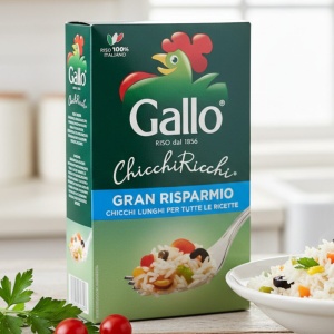 Gallo Chicchi Ricchi Gran Risparmio 100% Włoskie ryż biały 850 g
