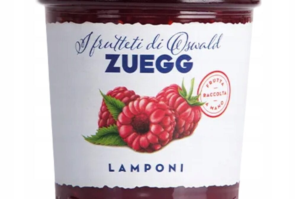 Dżem Malinowy Zuegg 320 g – Naturalna Słodycz z Włoskich Malin