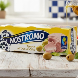 Nostromo tuńczyk w oliwie z oliwek 3×70 g