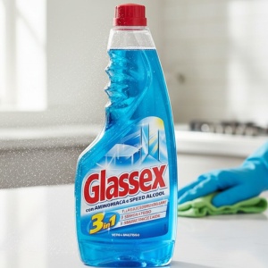 Glassex Płyn do Mycia Szyb w butelce z Amoniakiem 500 ml