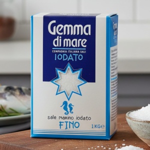Gemma di Mare – Drobna Sól Morska Jodowana 1 kg