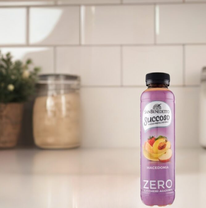 San Benedetto Sok owocowy Macedonia 400ml zero cukru Włochy