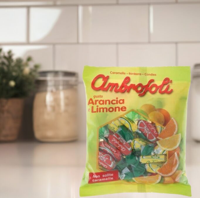 Ambrosoli Arancia e Limone włoskie cukierki 150 g