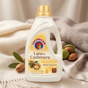 Chanteclair Płyn do Wełny i Kaszmiru 900ml z Olejkiem Arganowym 18 Prań