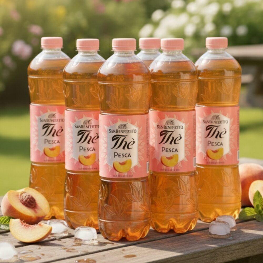 San Benedetto Herbata Brzoskwiniowa 1,5L – Zestaw 6 sztuk - Włoska Ice Tea