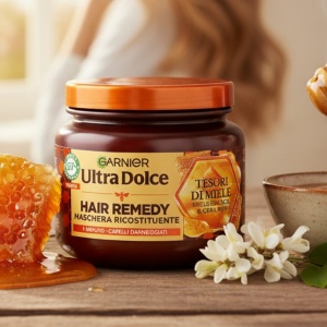 Garnier Regenerująca Maska do Włosów z Miodem 340ml