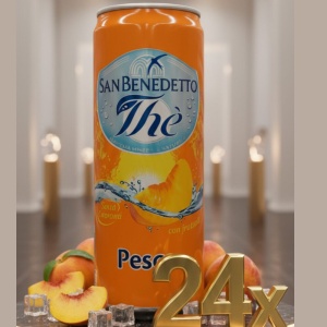 San Benedetto The Brzoskwiniowe 330ml – Zgrzewka 24 Puszki