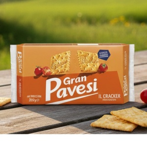 Gran Pavesi Krakersy pomidorowo- Ziołowe 280g - Włoska Przekąska