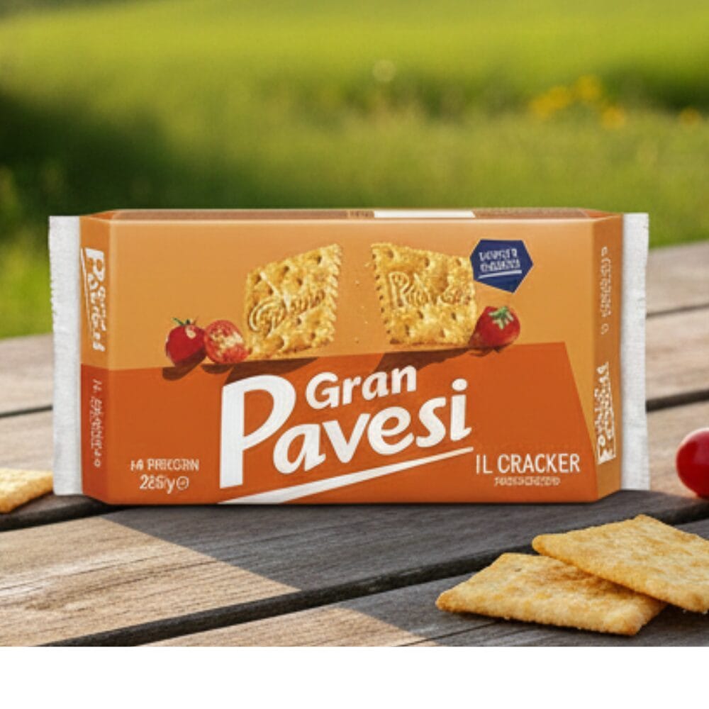Gran Pavesi Krakersy pomidorowo- Ziołowe 280g - Włoska Przekąska