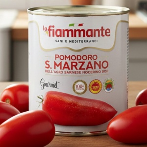 La Fiammante Premium Pomidory Gourmet San Marzano D.O.P. 2,5kg