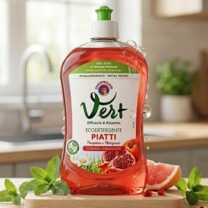 Vert Włoskie Płyn do Naczyń Granat 500ml - Ekologiczny i Skuteczny