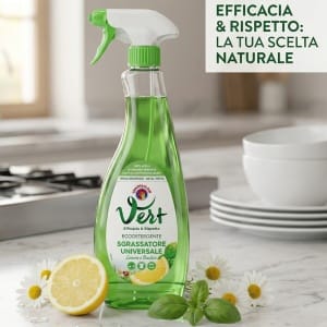 Chanteclair Vert Odtłuszczacz Ekologiczny 600ml - Cytryna i Bazylia