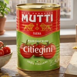 Mutti Pomidorki Koktajlowe Ciliegini 400g – Włoskie Pomidory w Całości bez Skórki