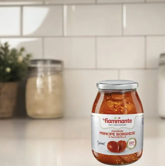 Pomidori Borghese a Pacchetelle 1kg - Ręcznie Krojone Pomidorki Gourmet