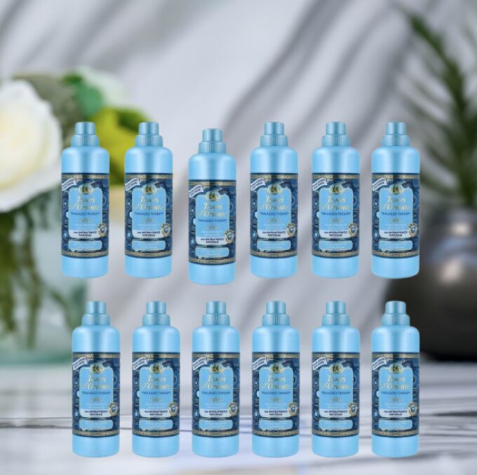 Zestaw 12 butelek Płyn do zmiękczania tkanin Tesori d'Oriente Thalasso Therapy.