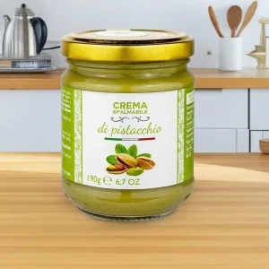 BronteDolci Krem Pistacjowy z Sycylii 190g - 40% Pistacji