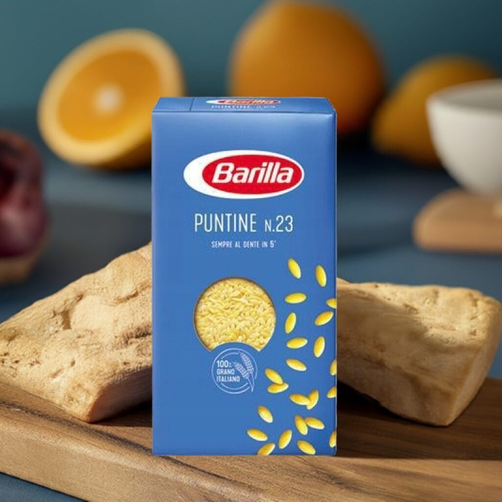 Barilla Puntine Nr 23 – Włoski Makaron do Zup, Gotowy w 5 Minut