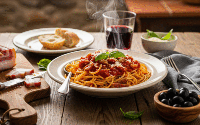 Szybkie i smaczne przepisy – makaron all’Amatriciana