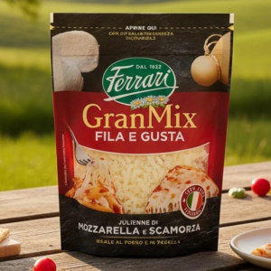 Ferrari Gran Mix Fila e Gusta Włoskie Serowy duet idealny do zapiekania 135g